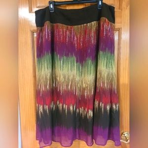 Jm collection 20w long skirt